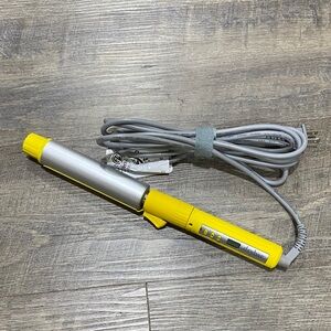 Drybar Yellow and Silver Curling Iron